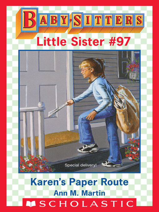 Title details for Karen's Paper Route by Ann M. Martin - Wait list